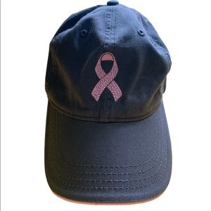 $5 Lady Hagen Pink Ribbon Hat with Rhinestones